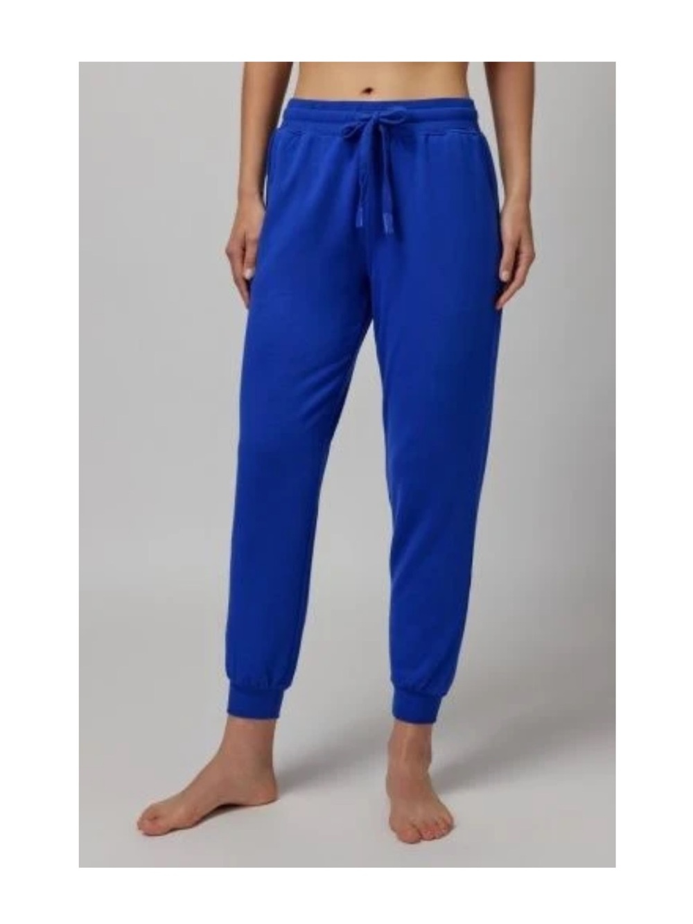 Spiritual Gangster Electric Blue Drawstring Joggers